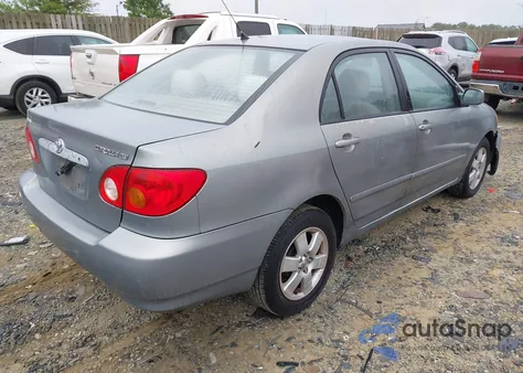 2004 Toyota Corolla Le из США, поврежденный, VIN 2T1BR32E64C212311